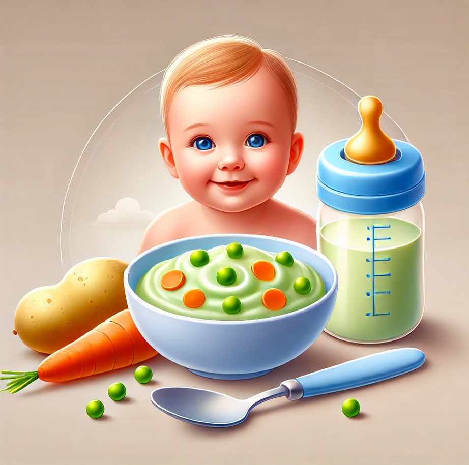 غذای کمکی نوزاد: بهترین راهنمای تغذیه سالم از ۶ ماهگی